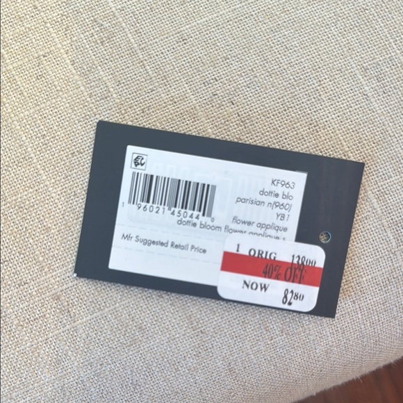 Kate Spade Navy and Red Floral Wallet - Picture 4 of 6